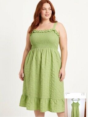 2/$20 NWOT 2X Ruffle Tiered Sundress Midi dress summer dress plus size